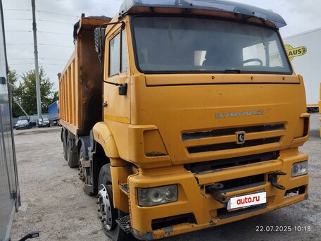 2016 КамАЗ 65201, жёлтый, 1323400 рублей, вид 2