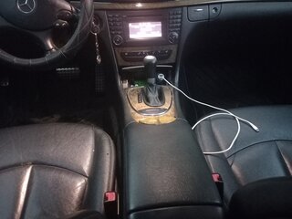 2008 Mercedes-Benz E-Класс 280 III (W211, S211) Рестайлинг, чёрный, 820000 рублей, вид 3