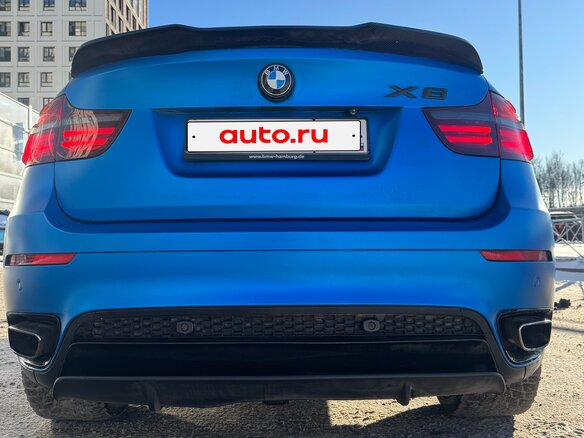 2012 BMW X6 30d I (E71) Рестайлинг, синий, 2449000 рублей - вид 5