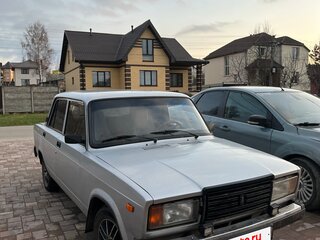 2010 Lada (ВАЗ) 2107, серебристый, 170000 рублей, вид 4