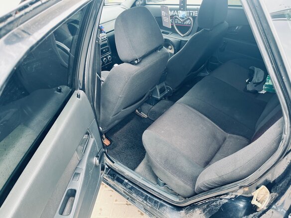 2007 Lada (ВАЗ) Priora I, чёрный - вид 9