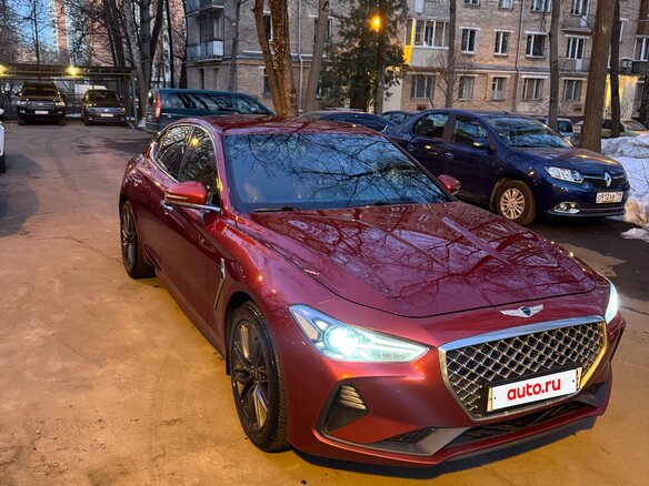 2019 Genesis G70 I, пурпурный, 2550000 рублей - вид 5