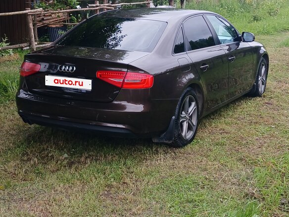 2014 Audi A4 IV (B8) Рестайлинг, коричневый - вид 3