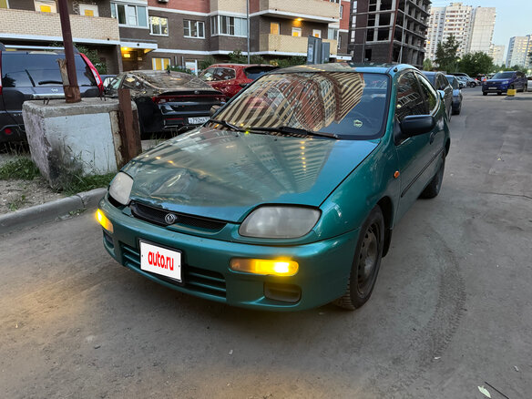 1997 Mazda 323 V (BA), зелёный, 255000 рублей - вид 1