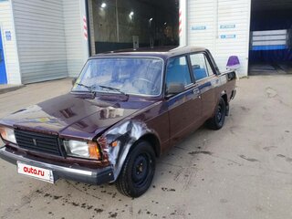 2008 Lada (ВАЗ) 2107, коричневый, 180000 рублей, вид 2