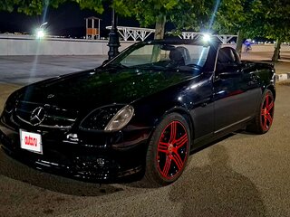 1998 Mercedes-Benz SLK-Класс 230 I (R170), чёрный, 1030000 рублей, вид 5