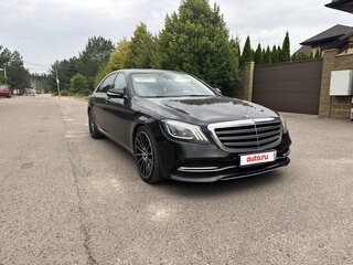 2018 Mercedes-Benz S-Класс 350 d Long VI (W222, C217) Рестайлинг, чёрный, 5600000 рублей, вид 4