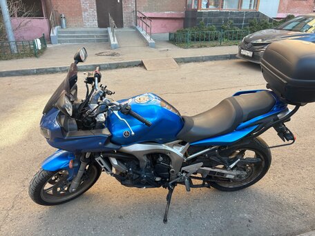 2009 Yamaha FZ6, синий, 390000 рублей, вид 1