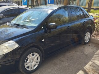 2010 Nissan Tiida I Рестайлинг, чёрный, 730000 рублей, вид 4