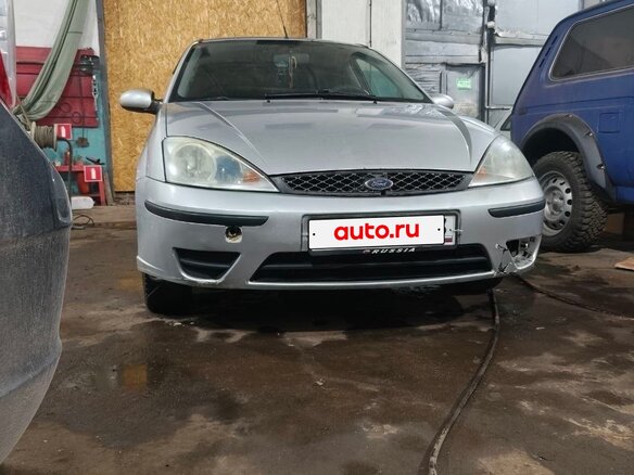 2003 Ford Focus I Рестайлинг, серебристый, 125000 рублей - вид 12