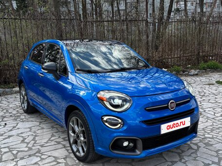 2021 Fiat 500X I Рестайлинг, синий, 1665000 рублей, вид 2