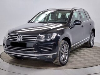 2016 Volkswagen Touareg II Рестайлинг, чёрный, 4600000 рублей, вид 1