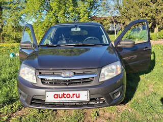 2015 Lada (ВАЗ) Granta I, серый, 420000 рублей, вид 1