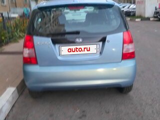 2007 Kia Picanto I Рестайлинг, голубой, 385000 рублей, вид 3