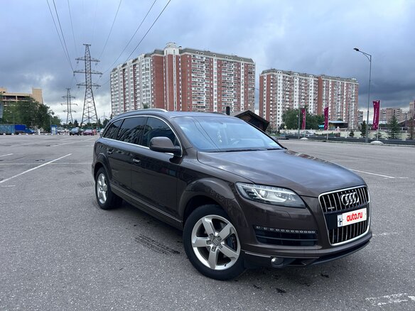 2014 Audi Q7 I (4L) Рестайлинг, коричневый - вид 2