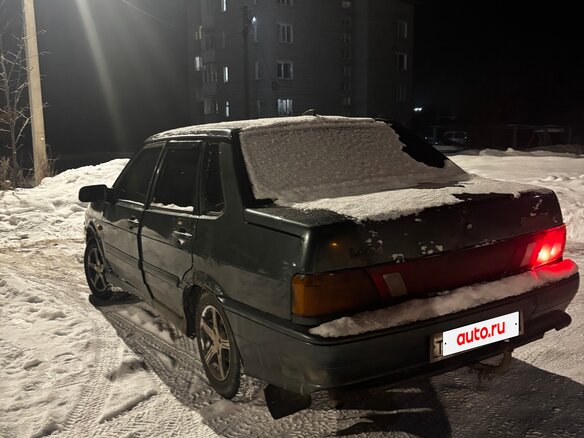 2012 Lada (ВАЗ) 2115, серый, 120000 рублей - вид 4