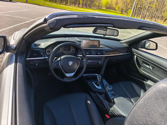 2015 BMW 4 серии 428i F32/F33/F36, серебристый, 1700000 рублей - вид 10