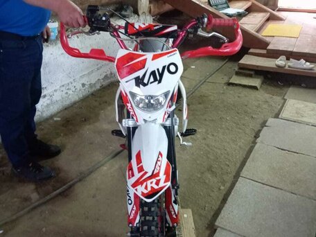 2021 Kayo Basic YX140EM, красный, 70000 рублей, вид 3