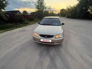 2004 Hyundai Accent ТагАЗ II, серебристый, 255500 рублей, вид 3
