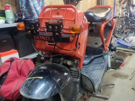 2005 Honda Zoomer, оранжевый, 70000 рублей, вид 5