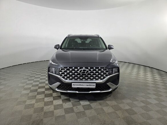 2021 Hyundai Santa Fe IV Рестайлинг, синий - вид 1