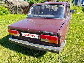 2006 Lada (ВАЗ) 2107, пурпурный, 110000 рублей, вид 2
