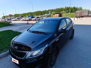 2014 Kia Rio III, чёрный, 950000 рублей, вид 1