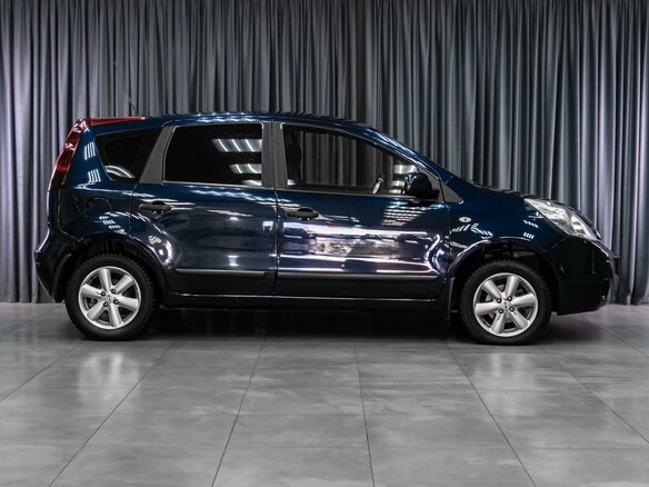 2011 Nissan Note I Рестайлинг, синий - вид 4