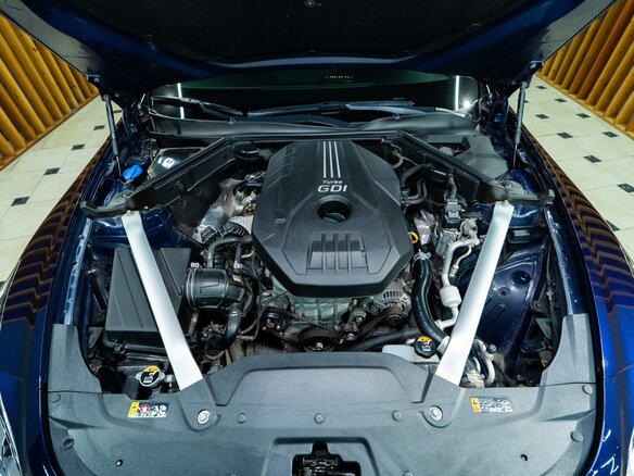 2019 Kia Stinger I, синий, 2750000 рублей - вид 29
