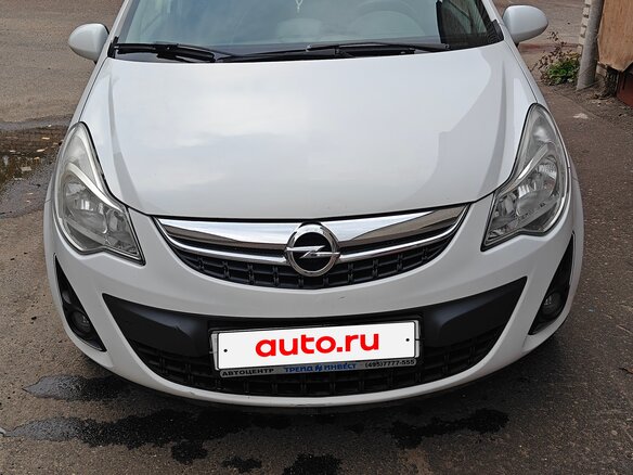 2012 Opel Corsa D Рестайлинг II, белый, 650000 рублей - вид 1