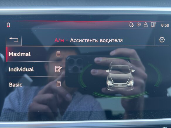 2018 Audi A6 50 TDI V (C8), чёрный - вид 25