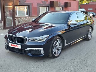 2018 BMW 7 серии 750d xDrive VI (G11/G12), чёрный, 4350000 рублей, вид 2