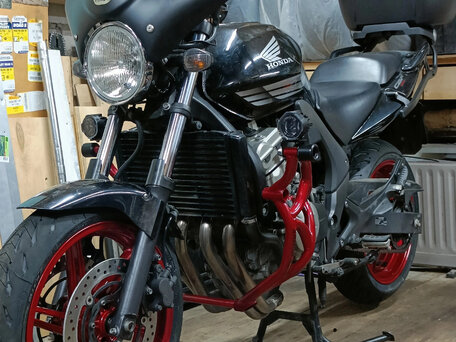 2008 Honda CBF 600, чёрный, 540000 рублей, вид 2