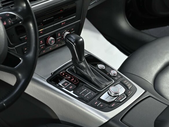 2016 Audi A6 IV (C7) Рестайлинг, чёрный - вид 9