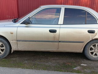 2005 Hyundai Accent ТагАЗ II, бежевый, 250000 рублей, вид 2