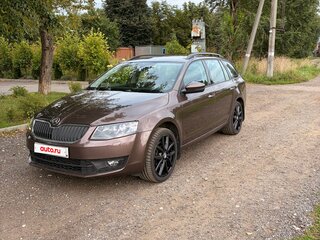 2014 Skoda Octavia III (A7), коричневый, 1300000 рублей, вид 1