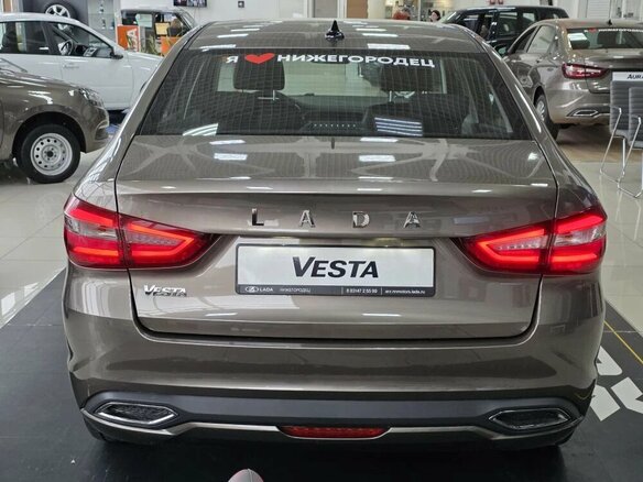 2026 Lada (ВАЗ) Vesta I Рестайлинг (NG), коричневый, 1601000 рублей - вид 9