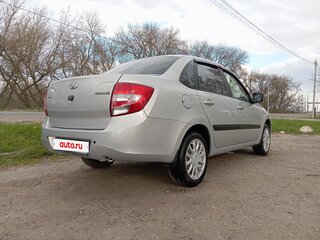 2017 Lada (ВАЗ) Granta I, серебристый, 660000 рублей, вид 5