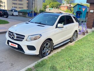 2016 Mercedes-Benz GLE 400 I (W166), белый, 3700000 рублей, вид 1