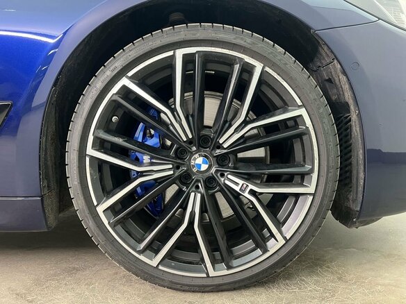2021 BMW 5 серии 530i xDrive VII (G30/G31/G38) Рестайлинг, синий - вид 7