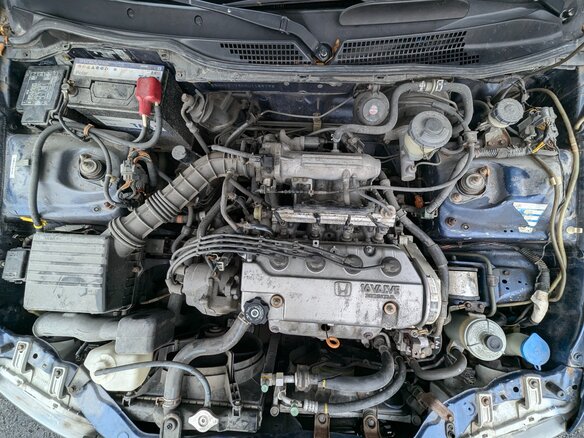 1996 Honda Civic VI, синий, 300000 рублей - вид 4