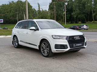 2018 Audi Q7 II (4M), белый, 3050000 рублей, вид 3