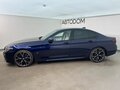 2021 BMW 5 серии 530i xDrive VII (G30/G31/G38) Рестайлинг, синий - вид 5