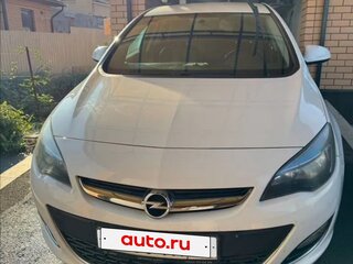 2014 Opel Astra J Рестайлинг, белый, 980000 рублей, вид 1