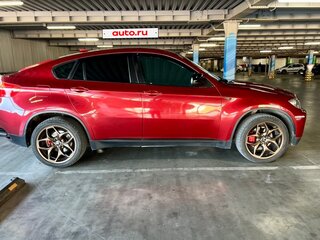2010 BMW X6 35i 6-speed I (E71), красный, 1845000 рублей, вид 4