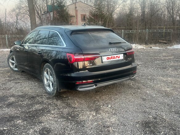 2019 Audi A6 40 TDI V (C8), чёрный, 3000000 рублей - вид 4