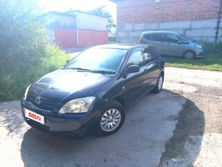 2004 Toyota Corolla Runx IX (E120, E130) Рестайлинг, чёрный, 670000 рублей, вид 1