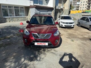 2014 Chery Tiggo (T11) I Рестайлинг (FL), красный, 460000 рублей, вид 2
