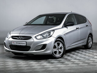 2014 Hyundai Solaris I, серебристый, 590000 рублей, вид 1