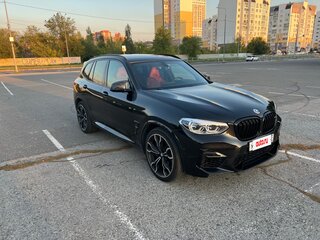 2021 BMW X3 M Competition I (F97), чёрный, 8000000 рублей, вид 4